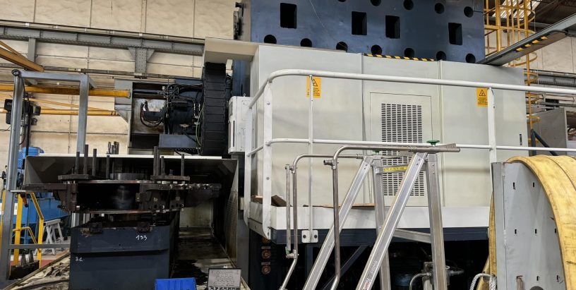 remplacement roulement sur porte outils centre d'usinage
